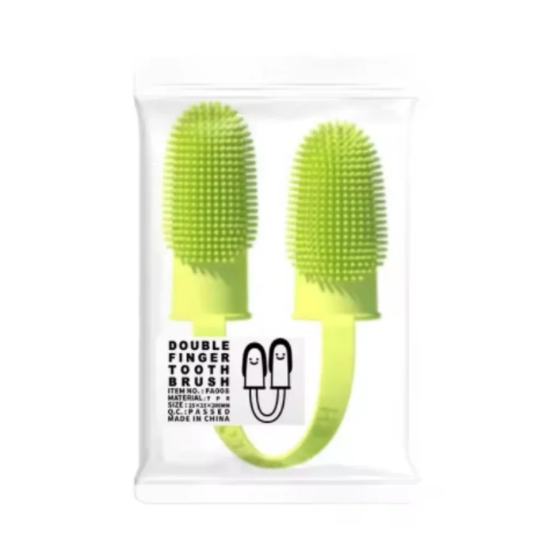VELORA™ Finger Pet Toothbrush Set – Dogs & Cats Oral Care