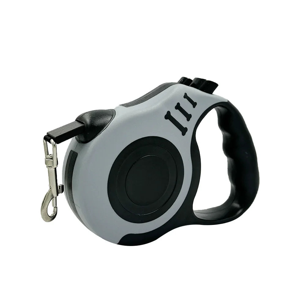 VELORA™ Nylon Braided Retractable Dog Leash – Hiking & Walking