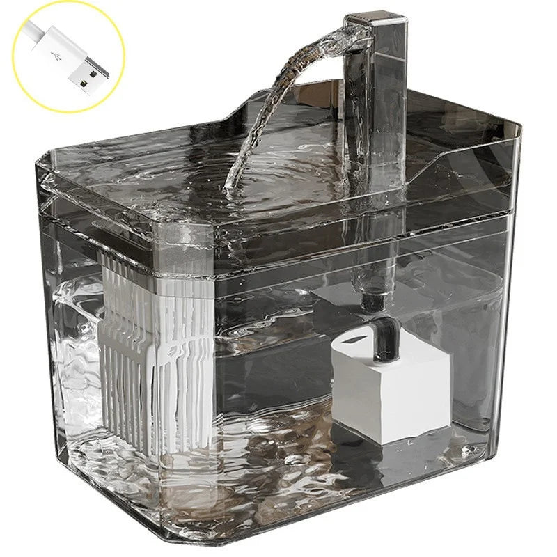 VELORA™ Smart Cat Water Fountain – Circulating Filter Dispenser