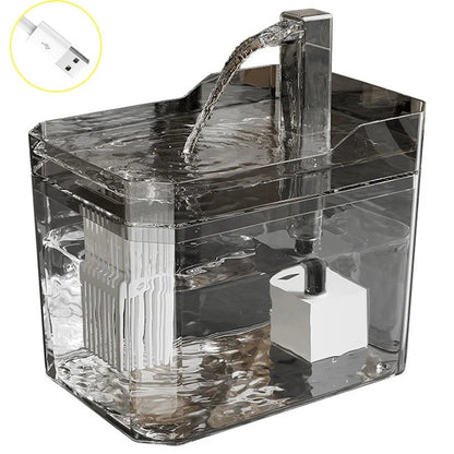 VELORA™ Smart Cat Water Fountain – Circulating Filter Dispenser