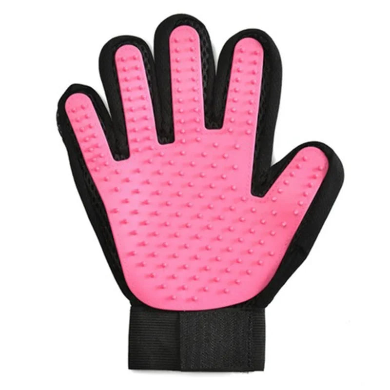 VELORA™ Pet Grooming Glove – Gentle Hair Remover Mitt for Dogs & Cats