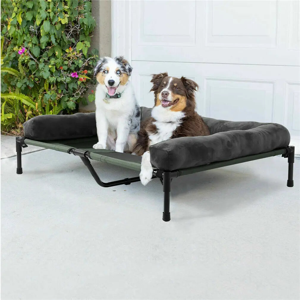 VELORA™ Cooling Elevated Bed – Indulgent Comfort for Dogs & Cats