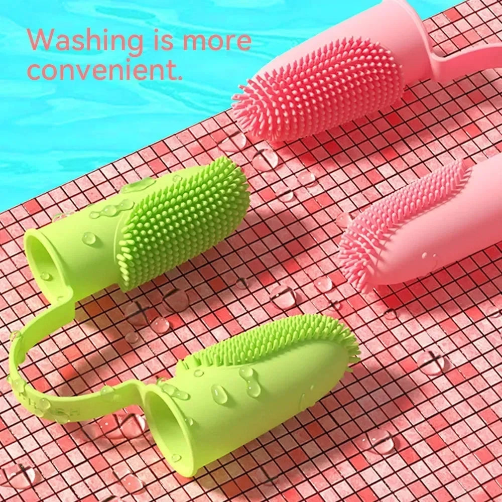VELORA™ Finger Pet Toothbrush Set – Dogs & Cats Oral Care