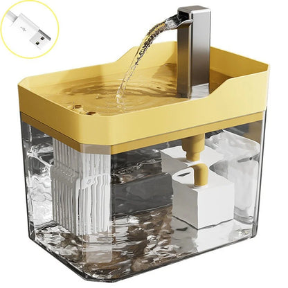 VELORA™ Smart Cat Water Fountain – Circulating Filter Dispenser