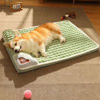 VELORA™ Calming Dog Bed – Luxury Foam Mat with Removable Cover