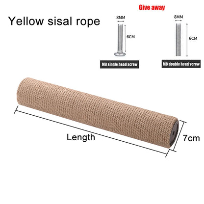 VELORA™ Sisal Cat Scratching Post – DIY Cat Tree Replacement