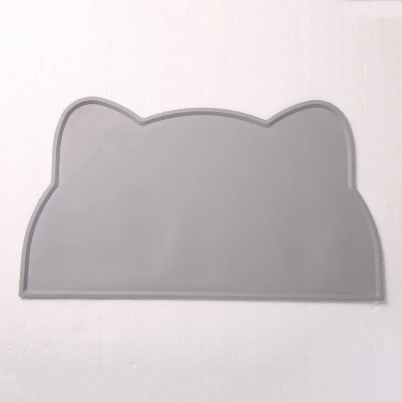 VELORA™ Premium Silicone Pet Food Mat – Waterproof & Easy Clean