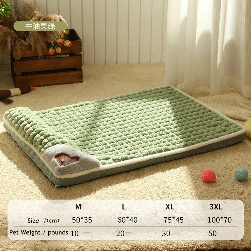 VELORA™ Calming Dog Bed – Luxury Foam Mat with Removable Cover