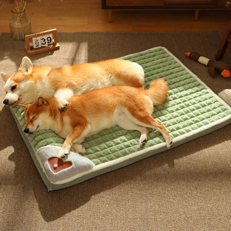 VELORA™ Calming Dog Bed – Luxury Foam Mat with Removable Cover