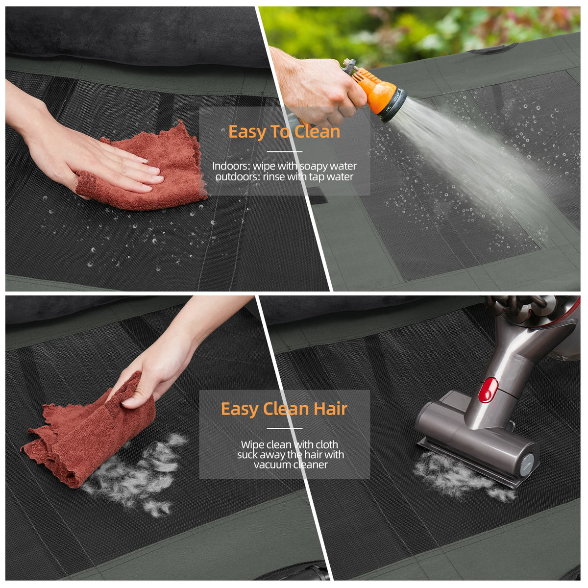 VELORA™ Cooling Elevated Bed – Indulgent Comfort for Dogs & Cats