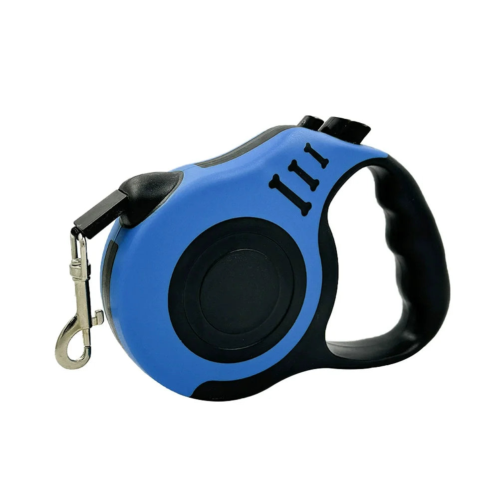 VELORA™ Nylon Braided Retractable Dog Leash – Hiking & Walking