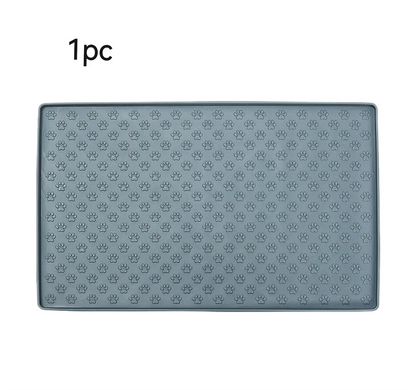 VELORA™ Silicone Pet Feeding Mat – Non-Slip with Overflow Protection