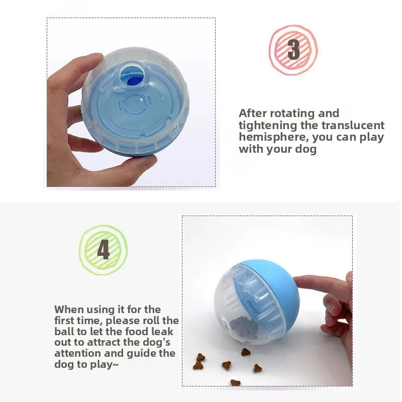 VELORA™ Treat Dispenser Ball – Interactive Slow Feeder Dog Toy