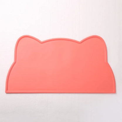 VELORA™ Premium Silicone Pet Food Mat – Waterproof & Easy Clean