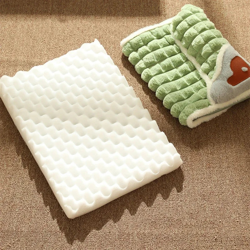 VELORA™ Calming Dog Bed – Luxury Foam Mat with Removable Cover