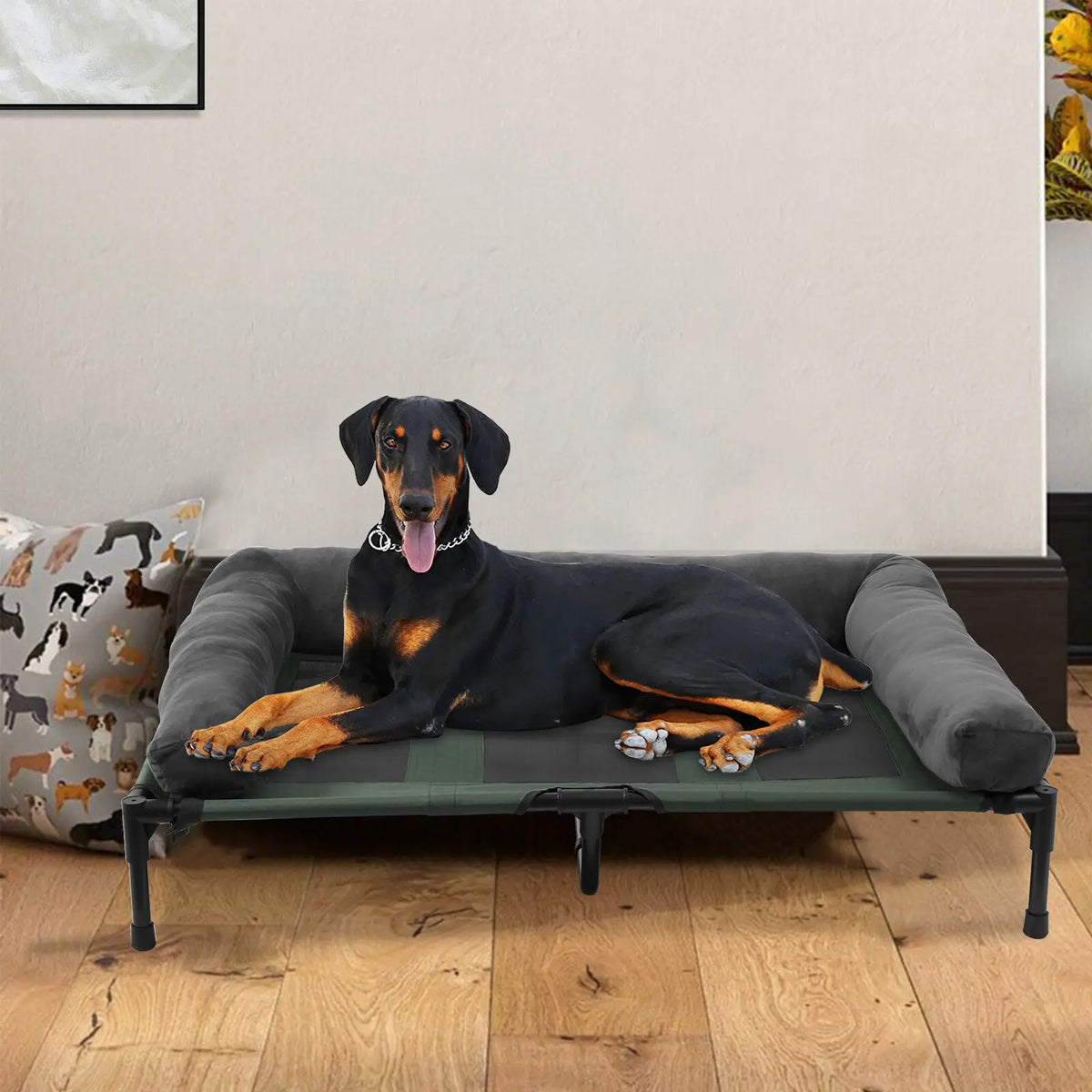 VELORA™ Cooling Elevated Bed – Indulgent Comfort for Dogs & Cats