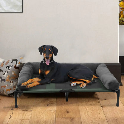 VELORA™ Cooling Elevated Bed – Indulgent Comfort for Dogs & Cats